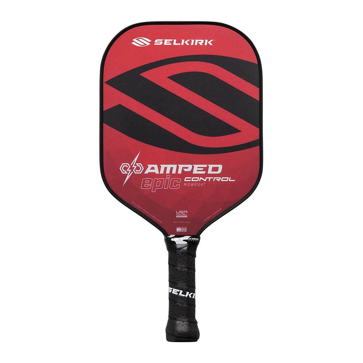Selkirk Amped Control Epic Midweight Pickleball Paddle - Red