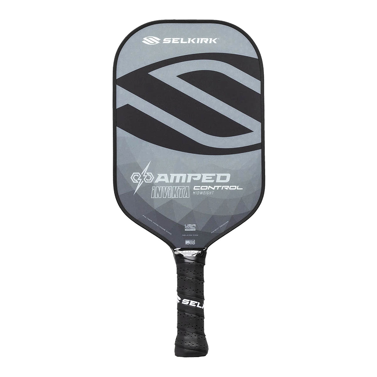 Selkirk Amped Control Invikta Midweight Pickleball Paddle - Gray