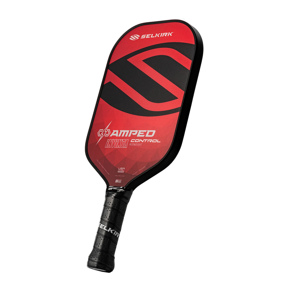 Selkirk Amped Control Invikta Pickleball Paddle - Red