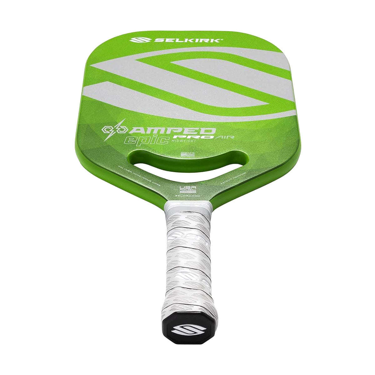 Selkirk Amped Pro Air Epic Pickleball Paddle Top View