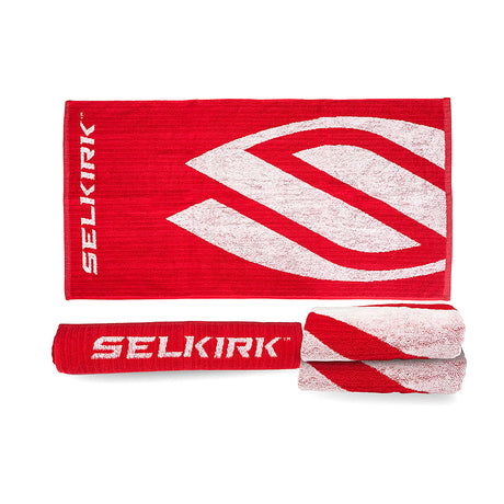 Selkirk Cotton Towel Red
