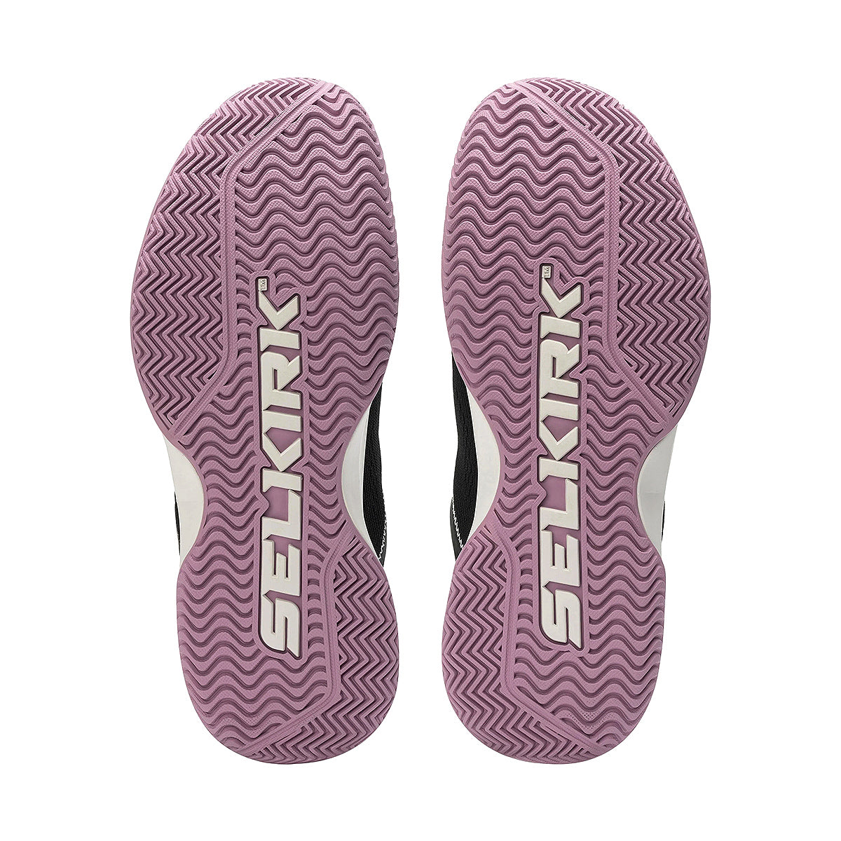 Selkirk CourtStrike Women's Pickleball Shoe Black Winterberry Heel