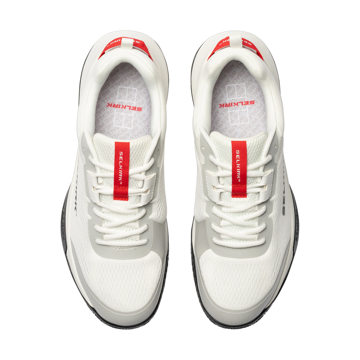 Selkirk CourtStrike 2.0 Men's Pickleball Shoe Stone Gray Black Laces