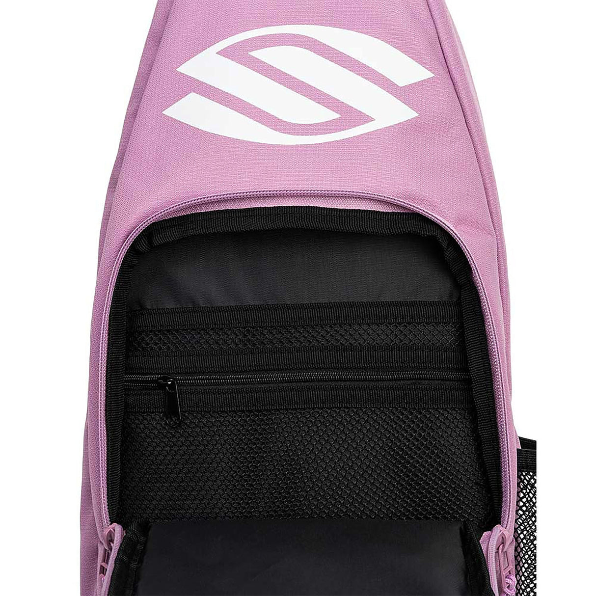 Selkirk Sling Bag Mauve Open