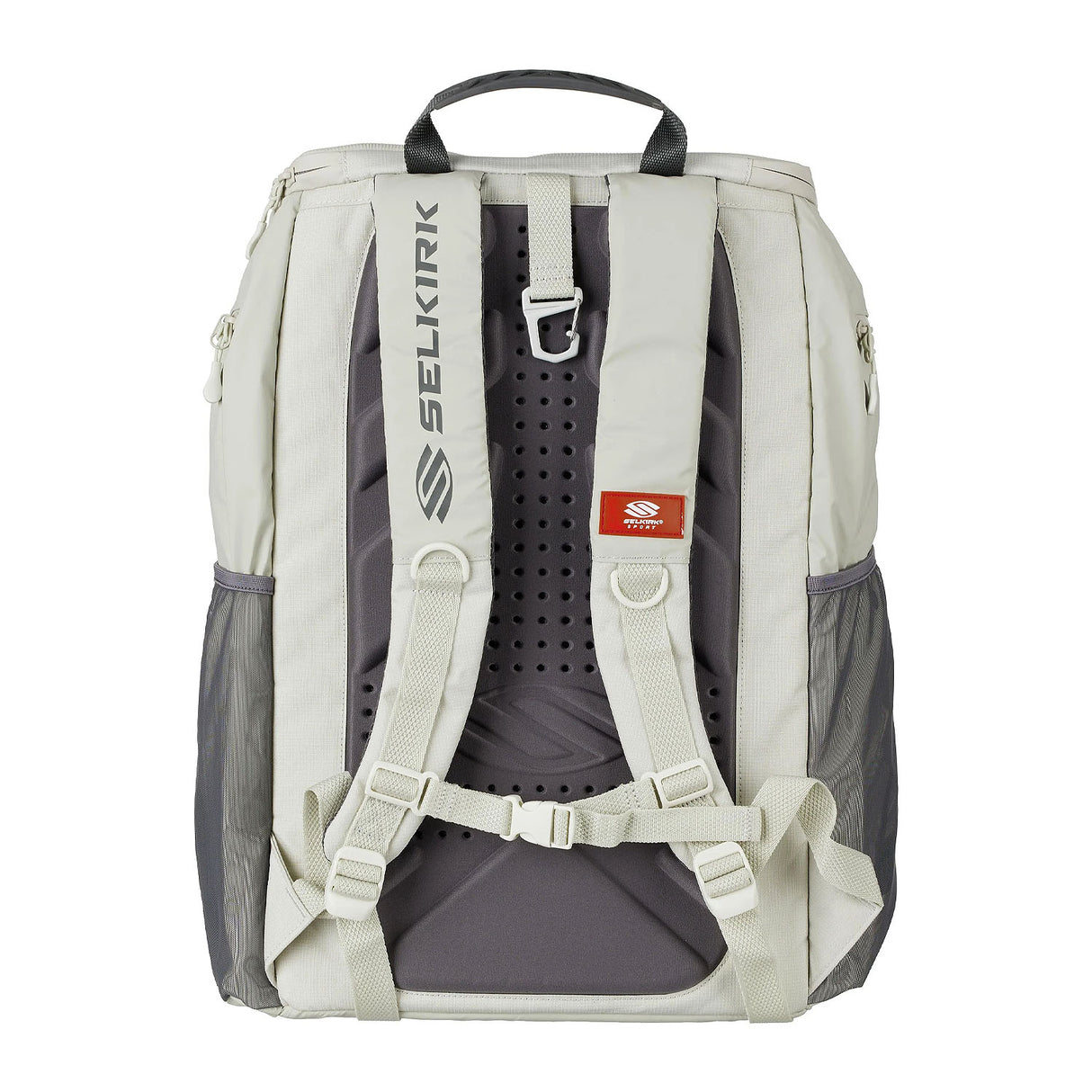 Selkirk Pro Performance Tour Backpack Raw White Back