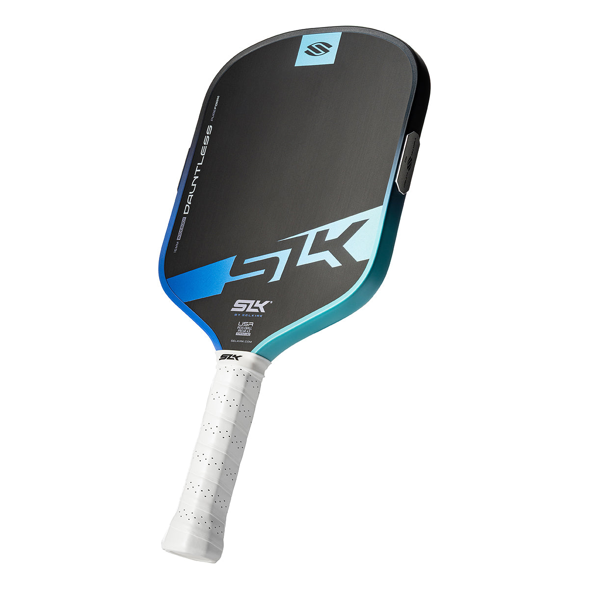 Selkirk SLK Dauntless PureFoam 16mm Widebody Pickleball Paddle Oasis Angle