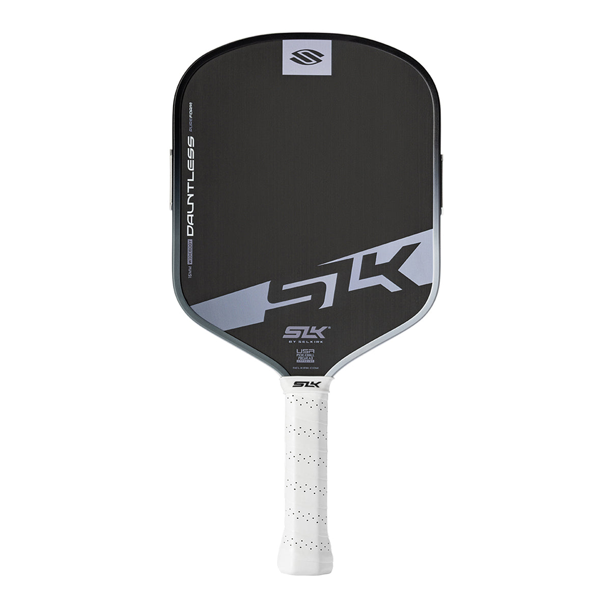Selkirk SLK Dauntless PureFoam 16mm Widebody Pickleball Paddle Storm Gray Front