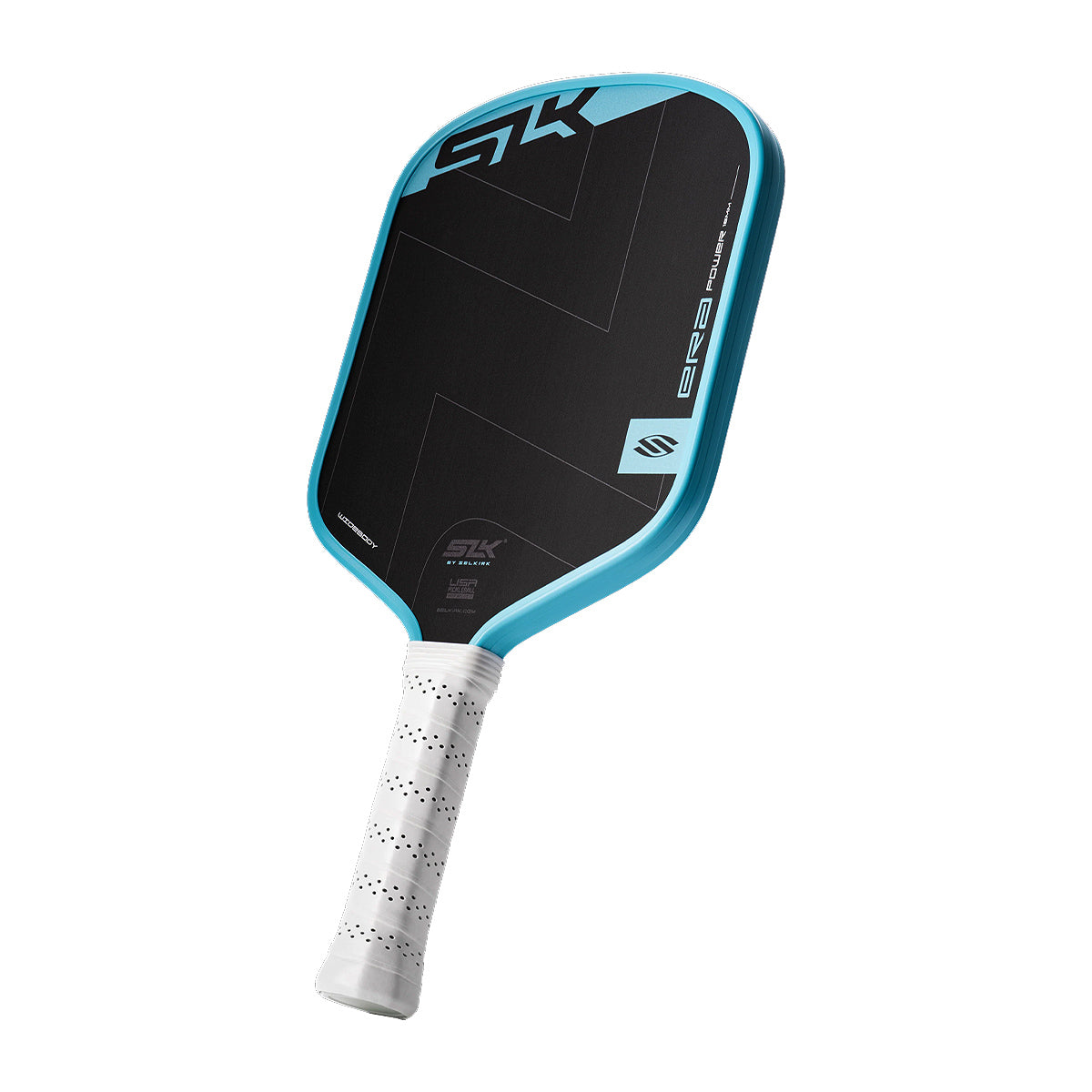 Selkirk SLK ERA Power Widebody 16mm Pickleball Paddle Blue Angle