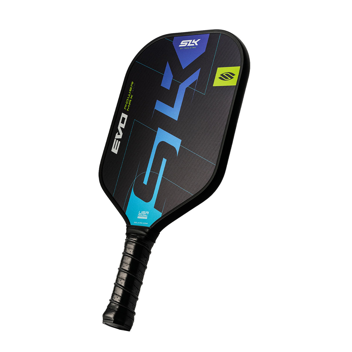 Selkirk SLK Evo Power Max Pickleball Paddle - Angle