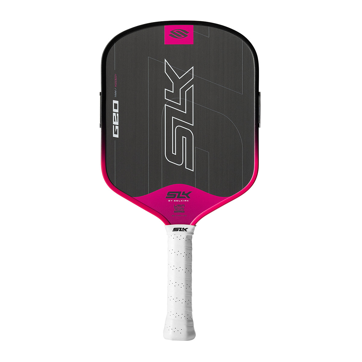 Selkirk SLK Geo 14mm Widebody Pickleball Paddle Pink Front