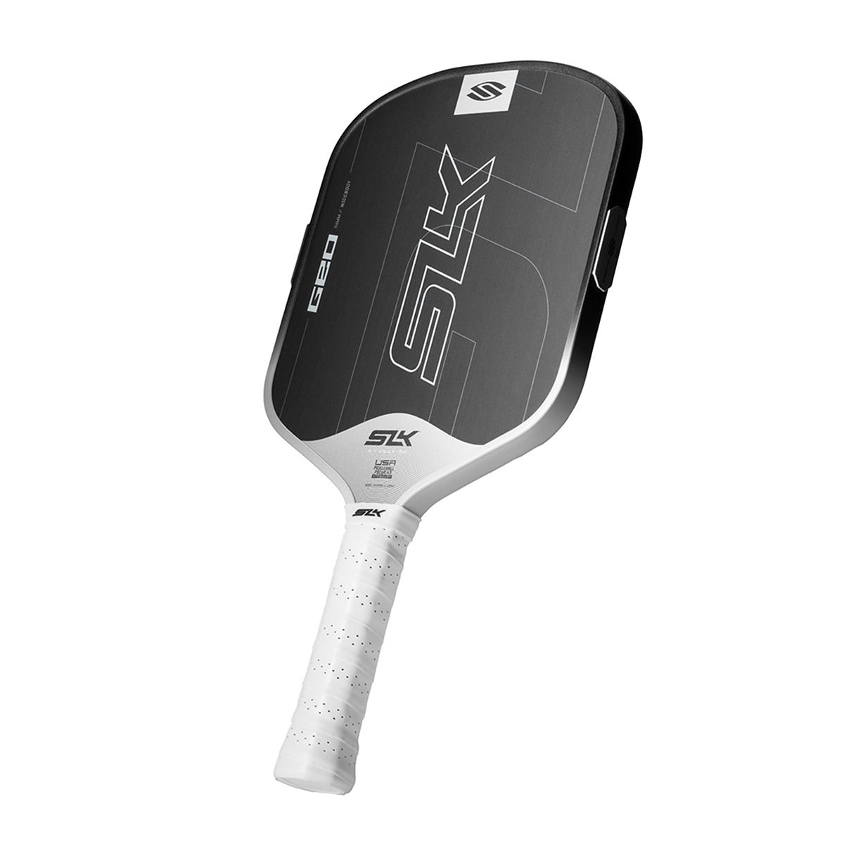 Selkirk SLK Geo 14mm Widebody Pickleball Paddle White Angle