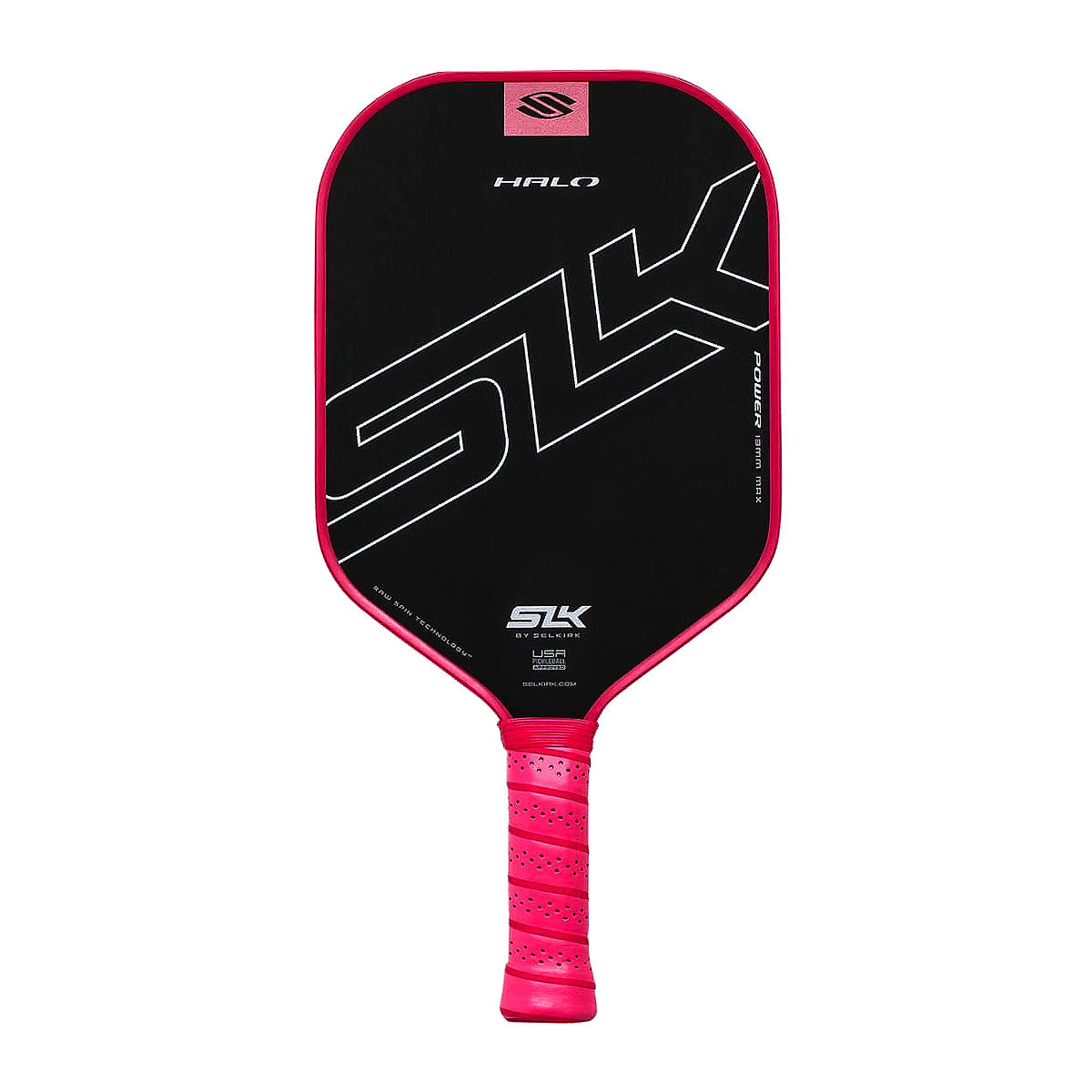 Selkirk SLK Halo Power Max Pickleball Paddle - Pink