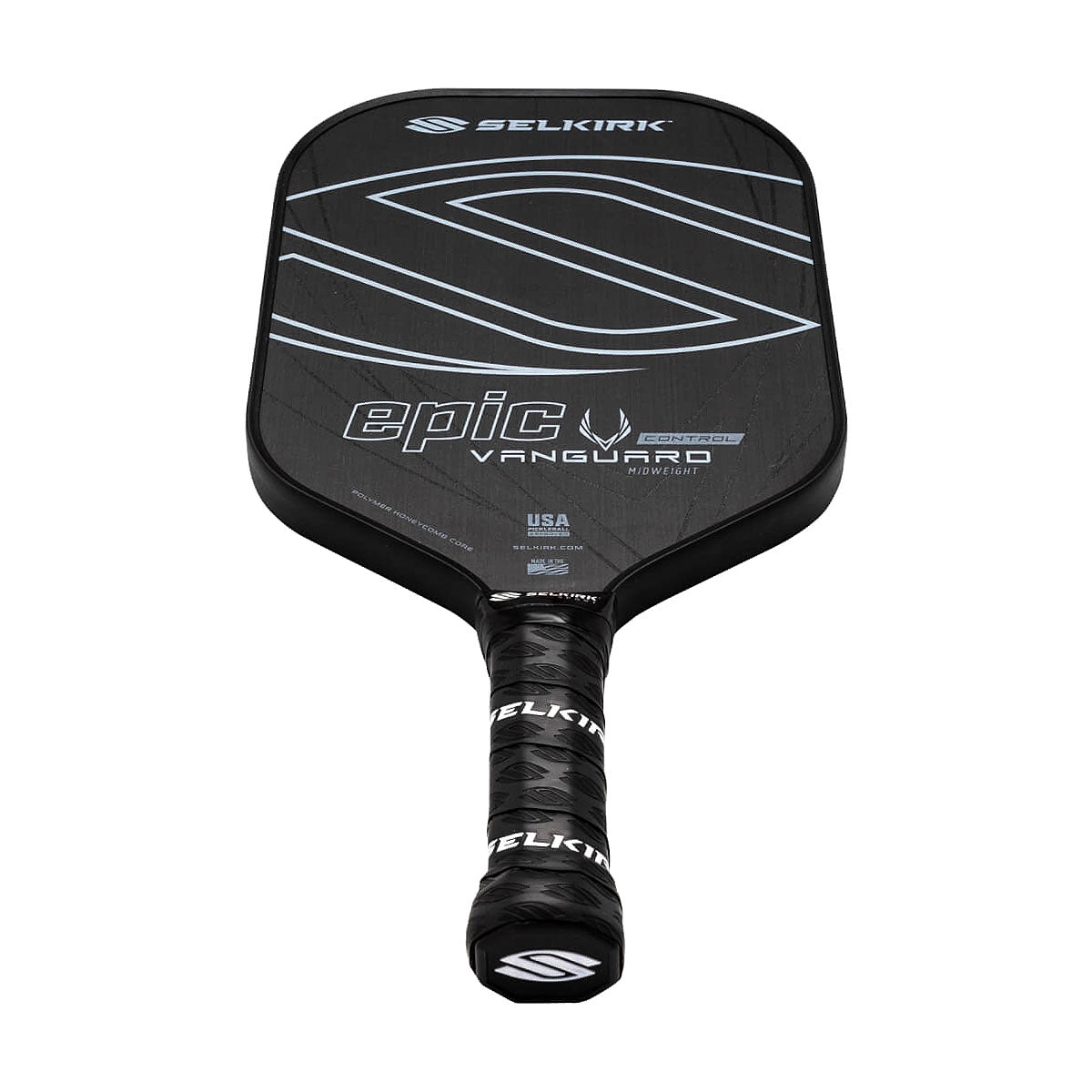 Selkirk Vanguard Control Epic Pickleball Paddle - Bottom View