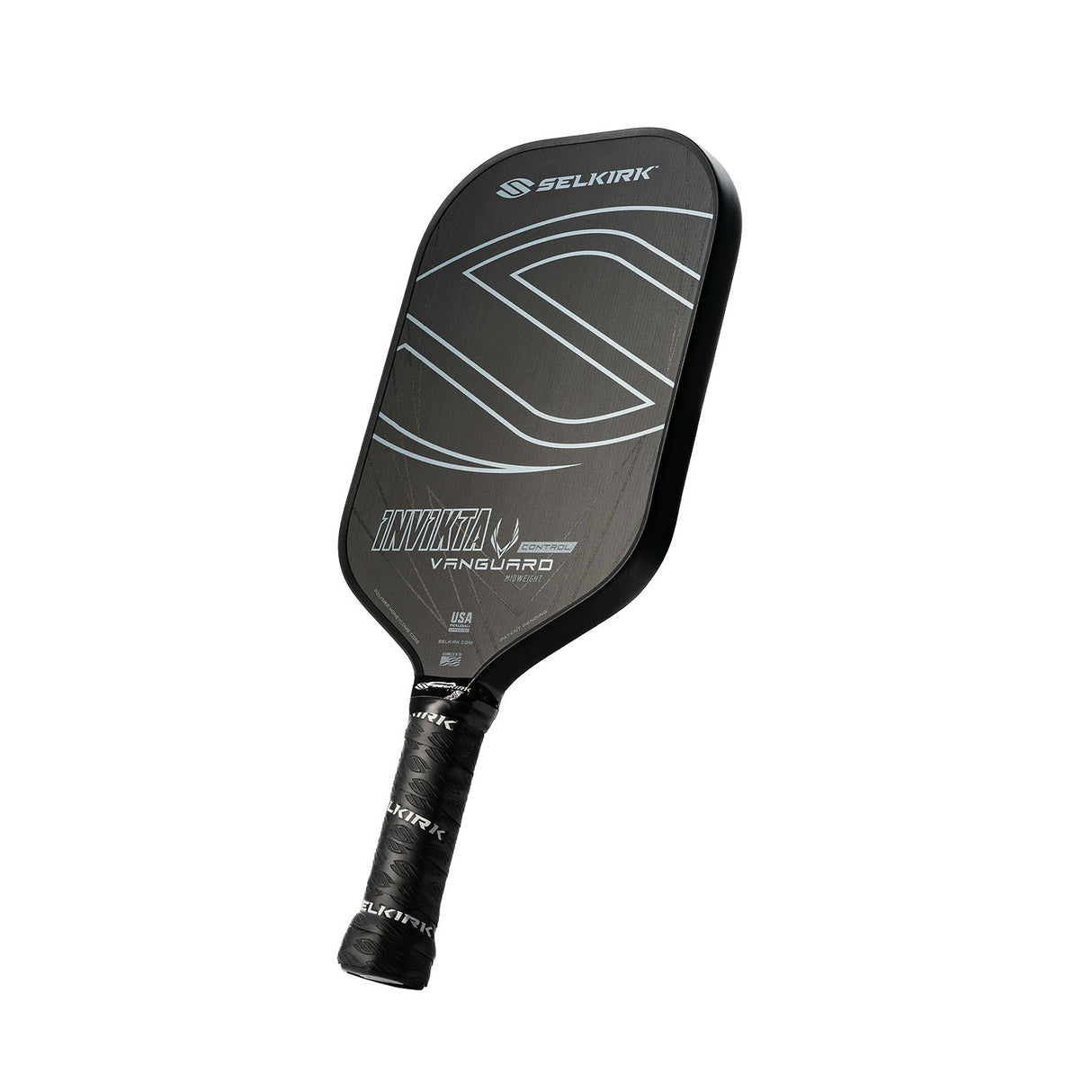 Selkirk Vanguard Control Invikta Pickleball Paddle - Angle View