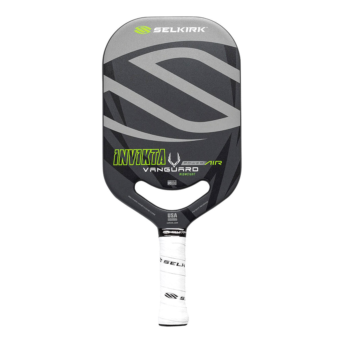 Selkirk Vanguard Power Air Invikta Pickleball Paddle - Shadow Gray