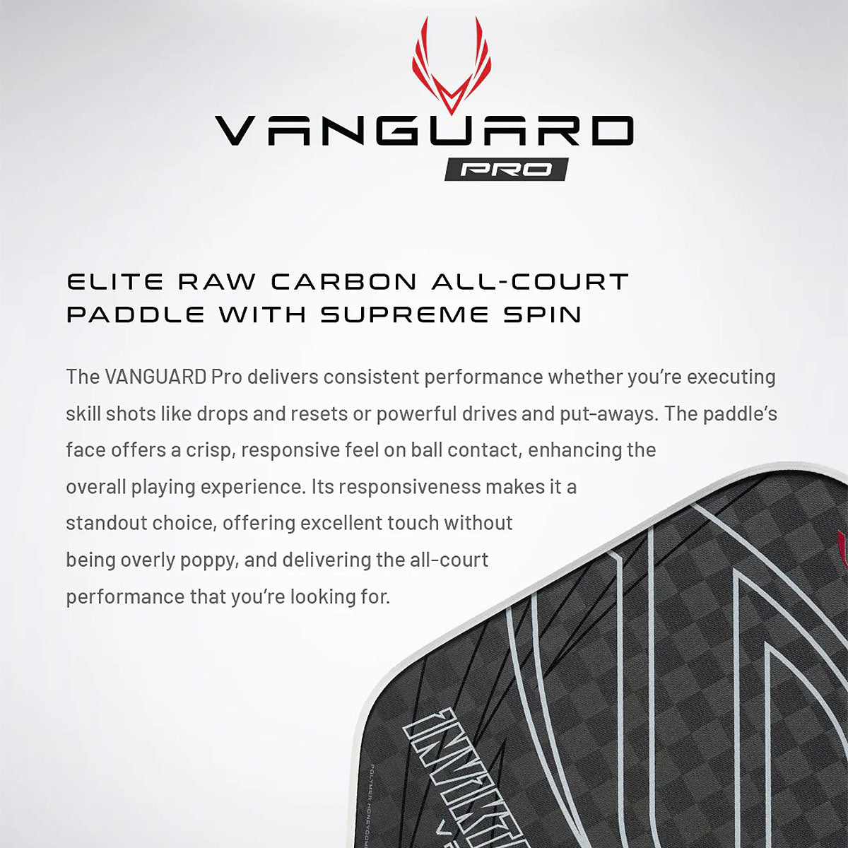 Selkirk Vanguard Pro Epic Pickleball Paddle All-Court