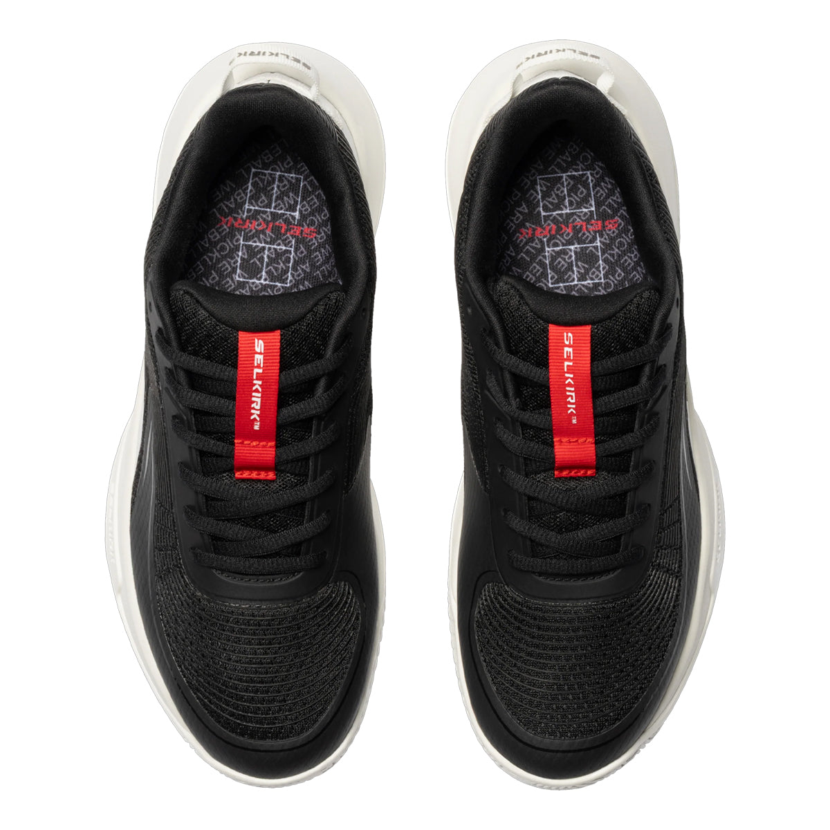 Selkirk CourtStrike Pro 2.0 Women's Pickleball Shoe Black Shadow Laces