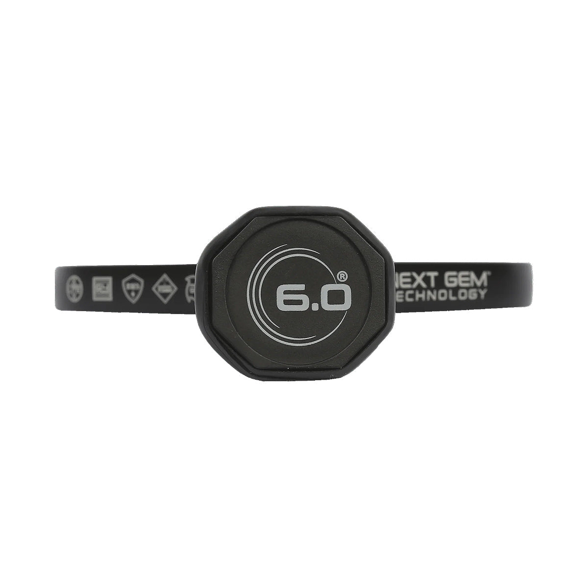 Six Zero Black Opal Elongated Pickleball Paddle Endcap