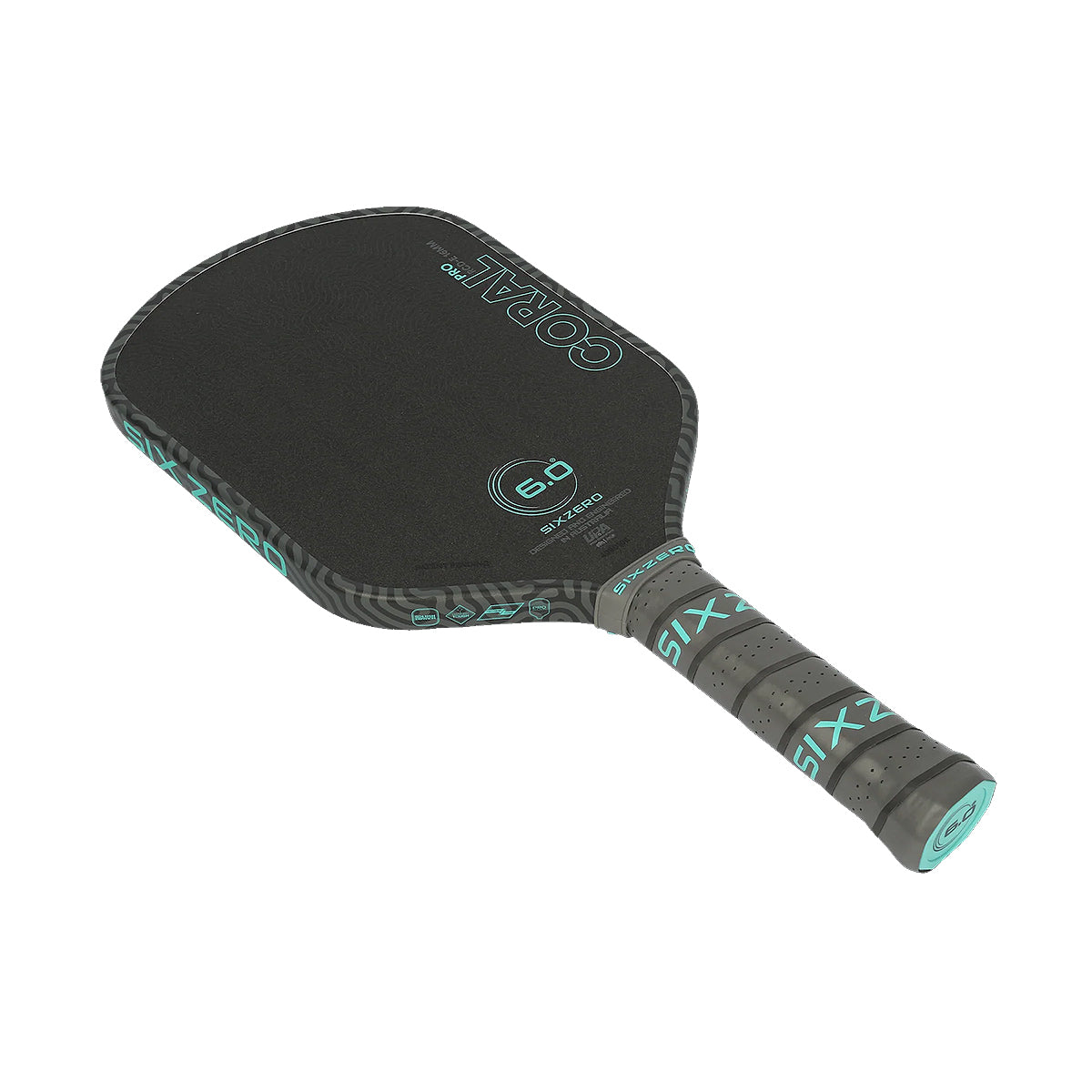 Six Zero Coral Pro 16mm Elongated Pickleball Paddle Grip