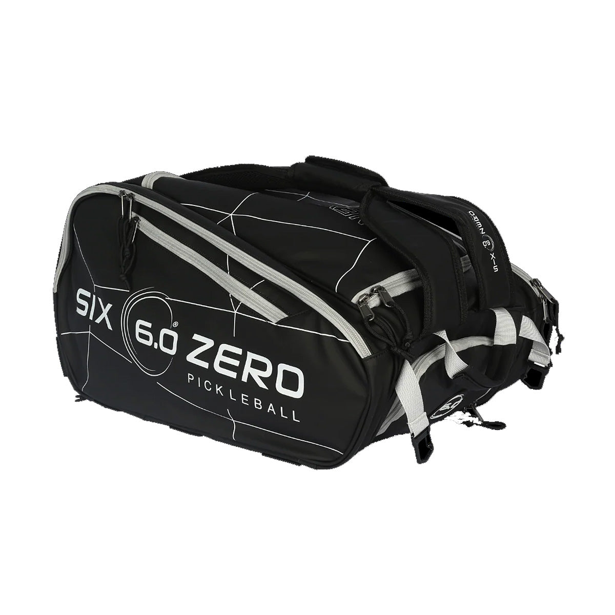 Six Zero Pro Tour Bag Black Grey Side Angle
