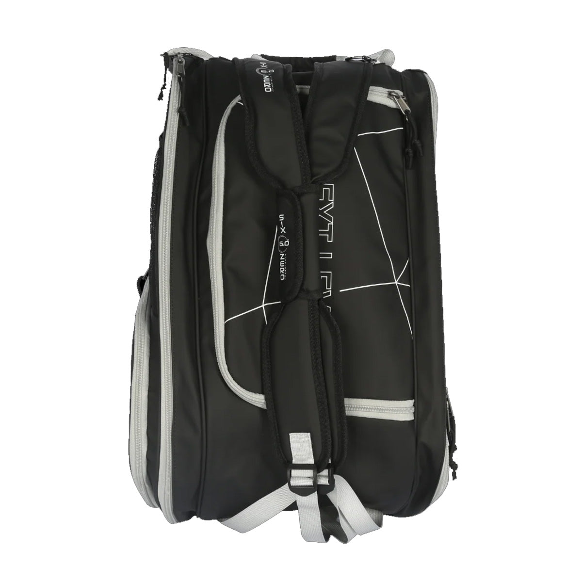 Six Zero Pro Tour Bag Black Grey Top Straps