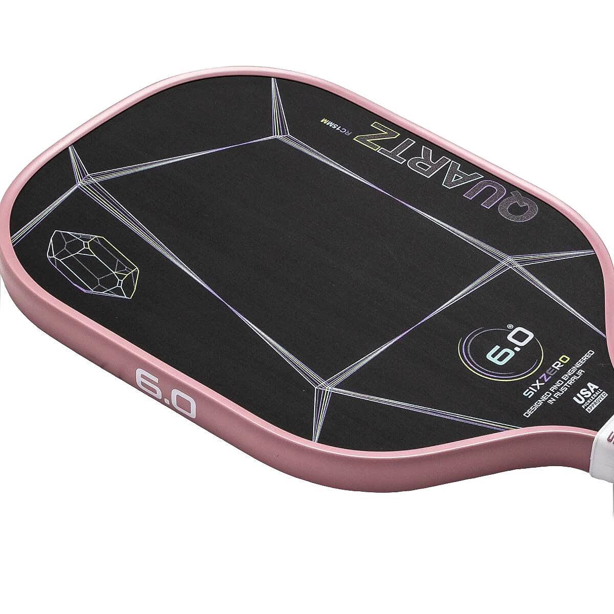 Six Zero Quartz Pickleball Paddle Face