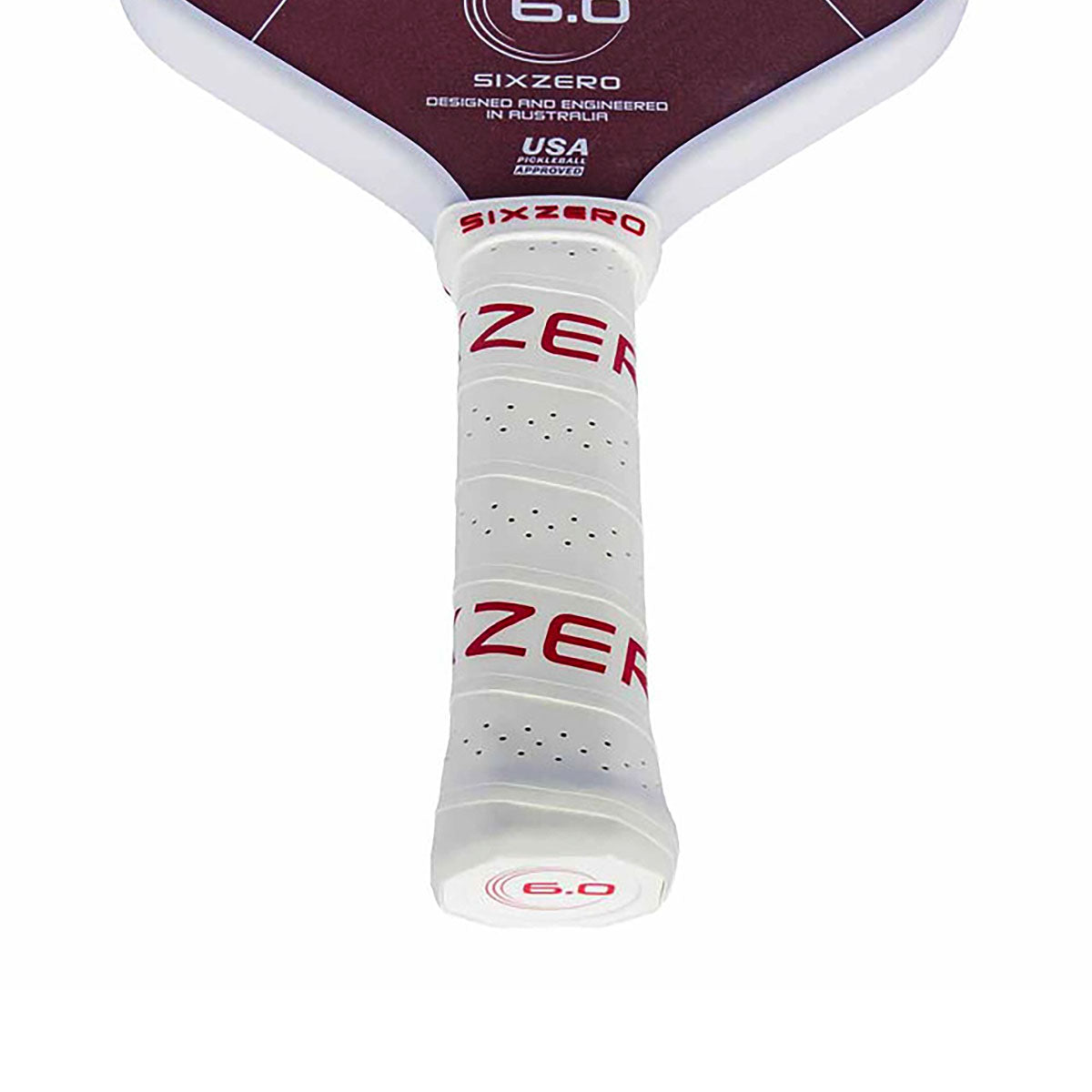 Six Zero Ruby 16mm Pickleball Paddle - Grip Image
