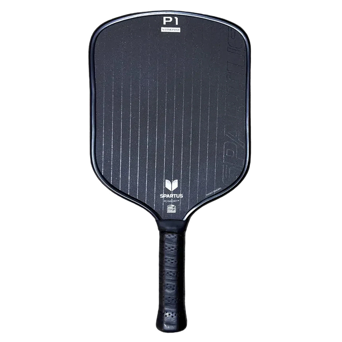 Spartus P1 Standard with PermaGrit Pickleball Paddle Front