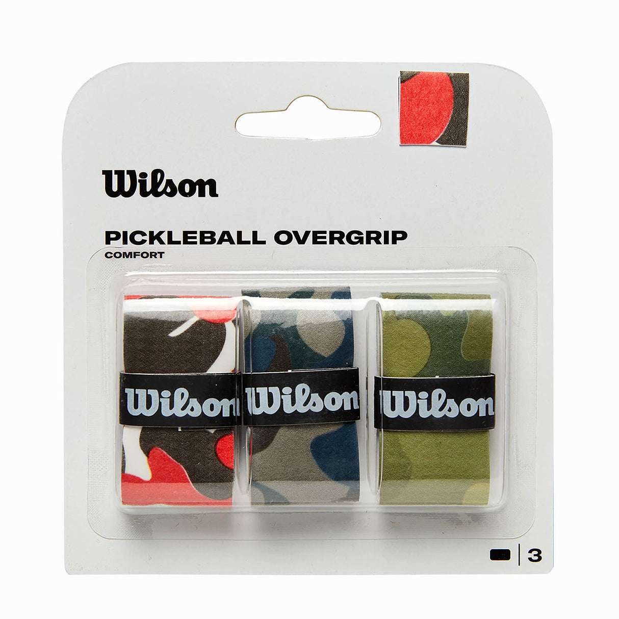 Wilson Comfort Pickleball Overgrip Infrared Camo