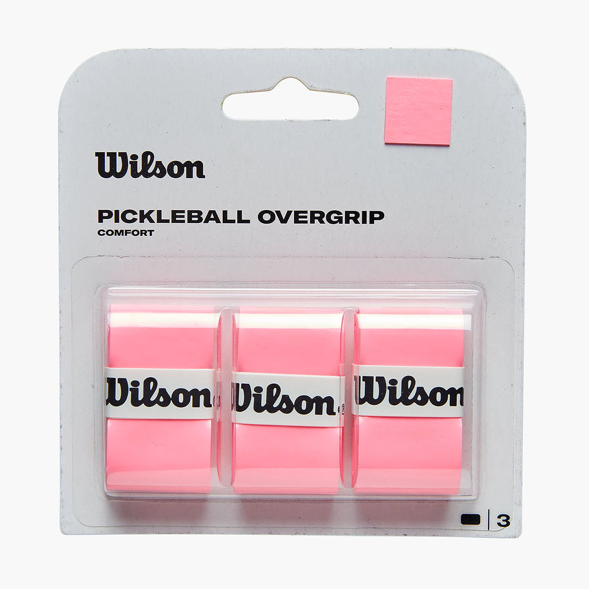 Wilson Comfort Pickleball Overgrip Pink