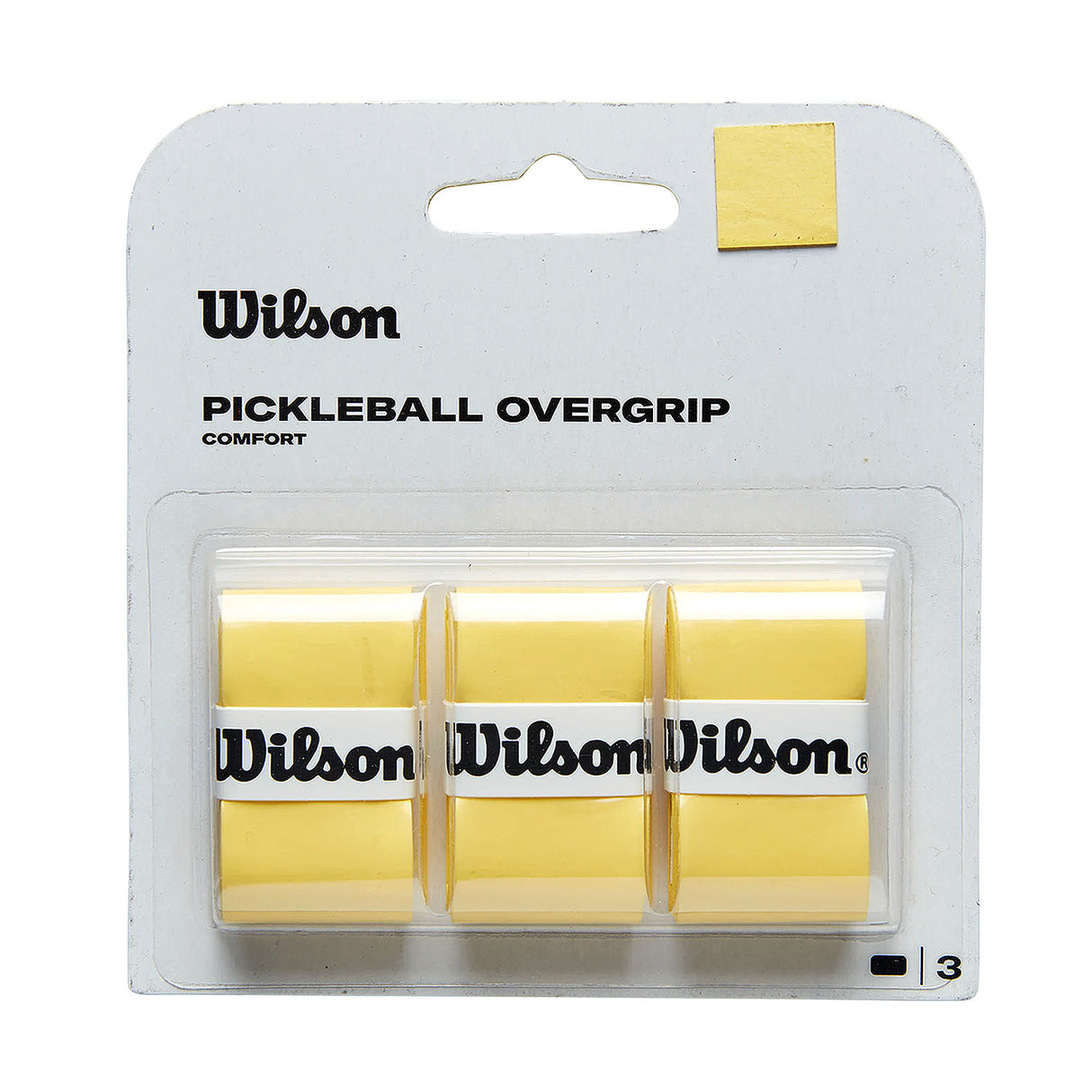 Wilson Comfort Pickleball Overgrip Yellow