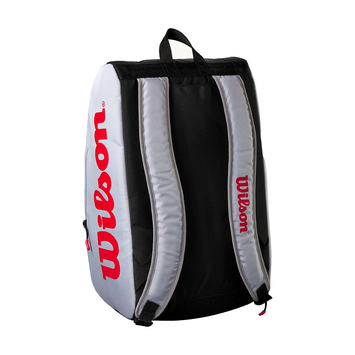 Wilson Supertour Pickleball Bag Gray Red Black Adjustable Straps