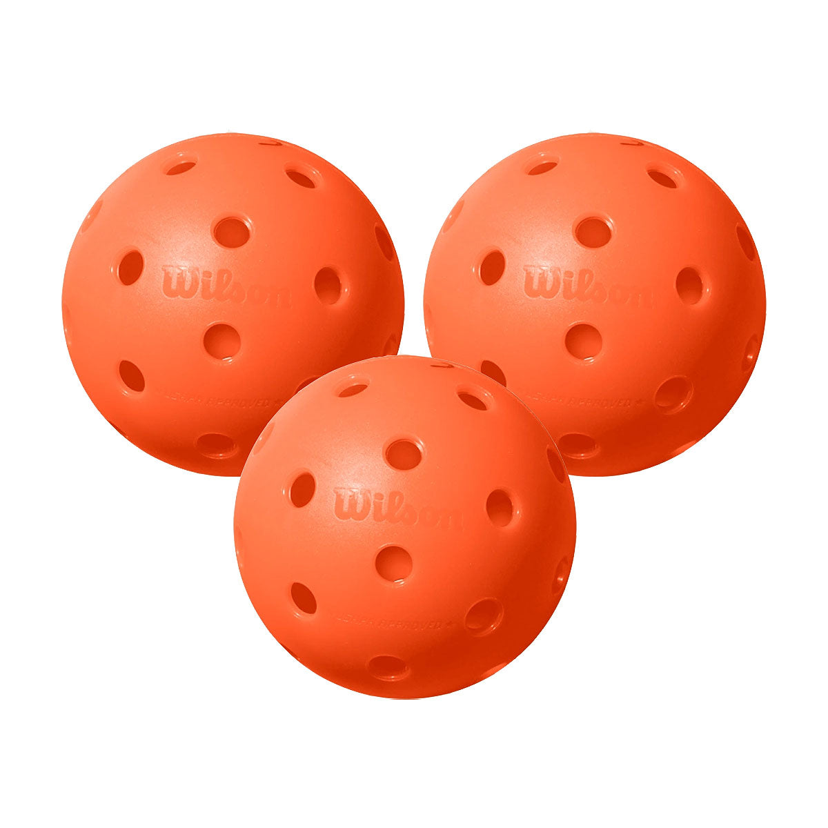 Wilson Tru 32 Indoor Pickleballs 3 Pack