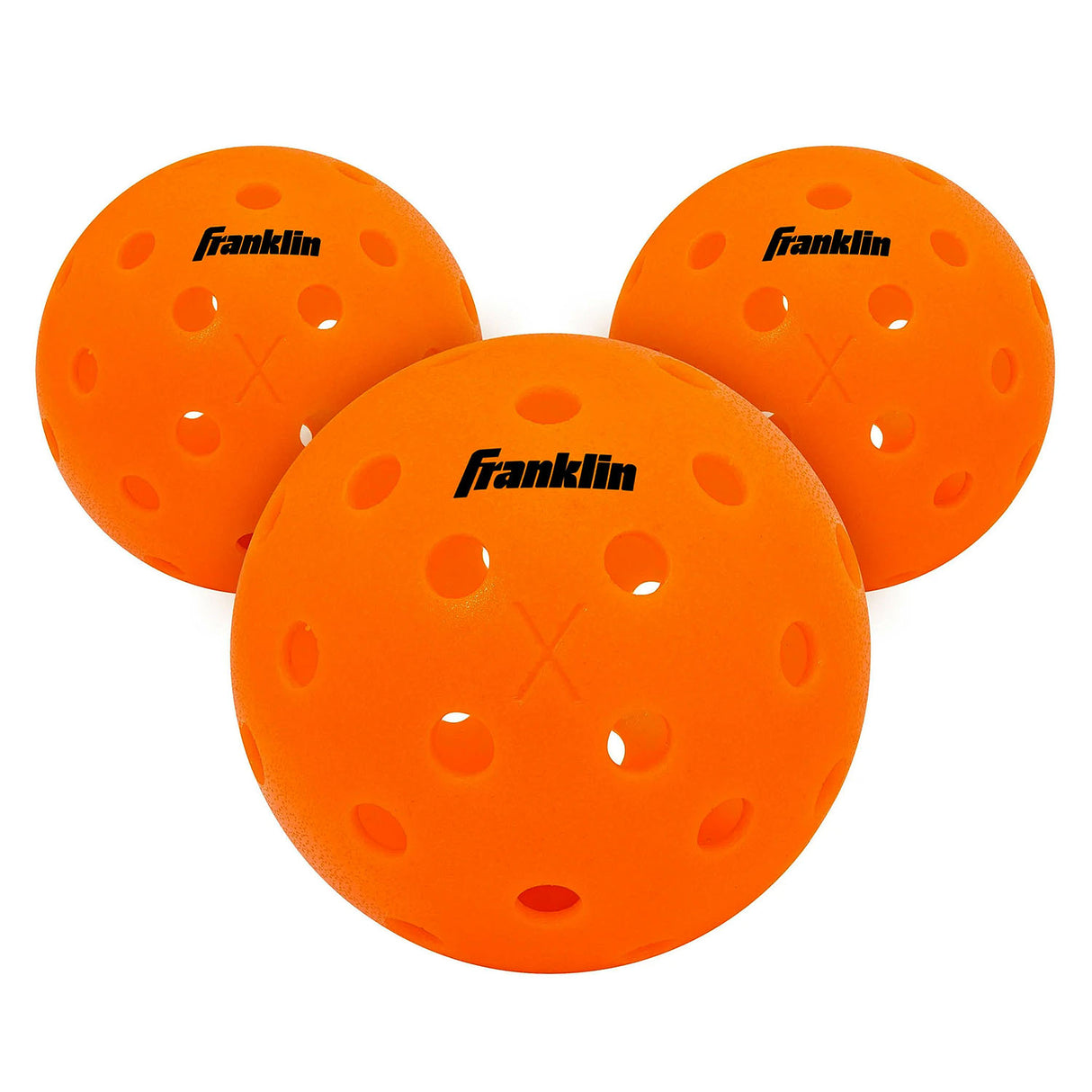X-40 Outdoor Pickleball 3 Pack Lava