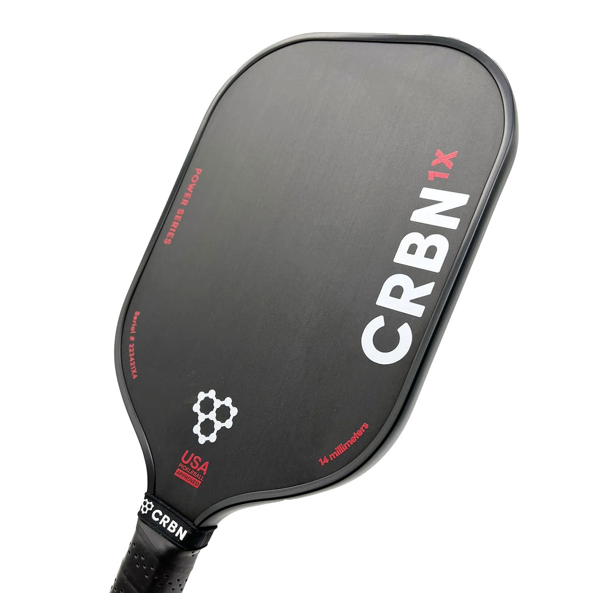 CRBN 1x Power Series Pickleball paddle face