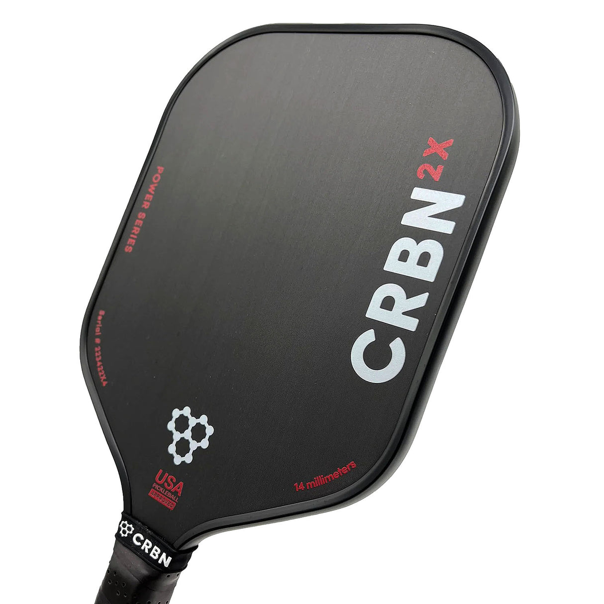 CRBN 2X Power Series Square Pickleball Paddle 14mm