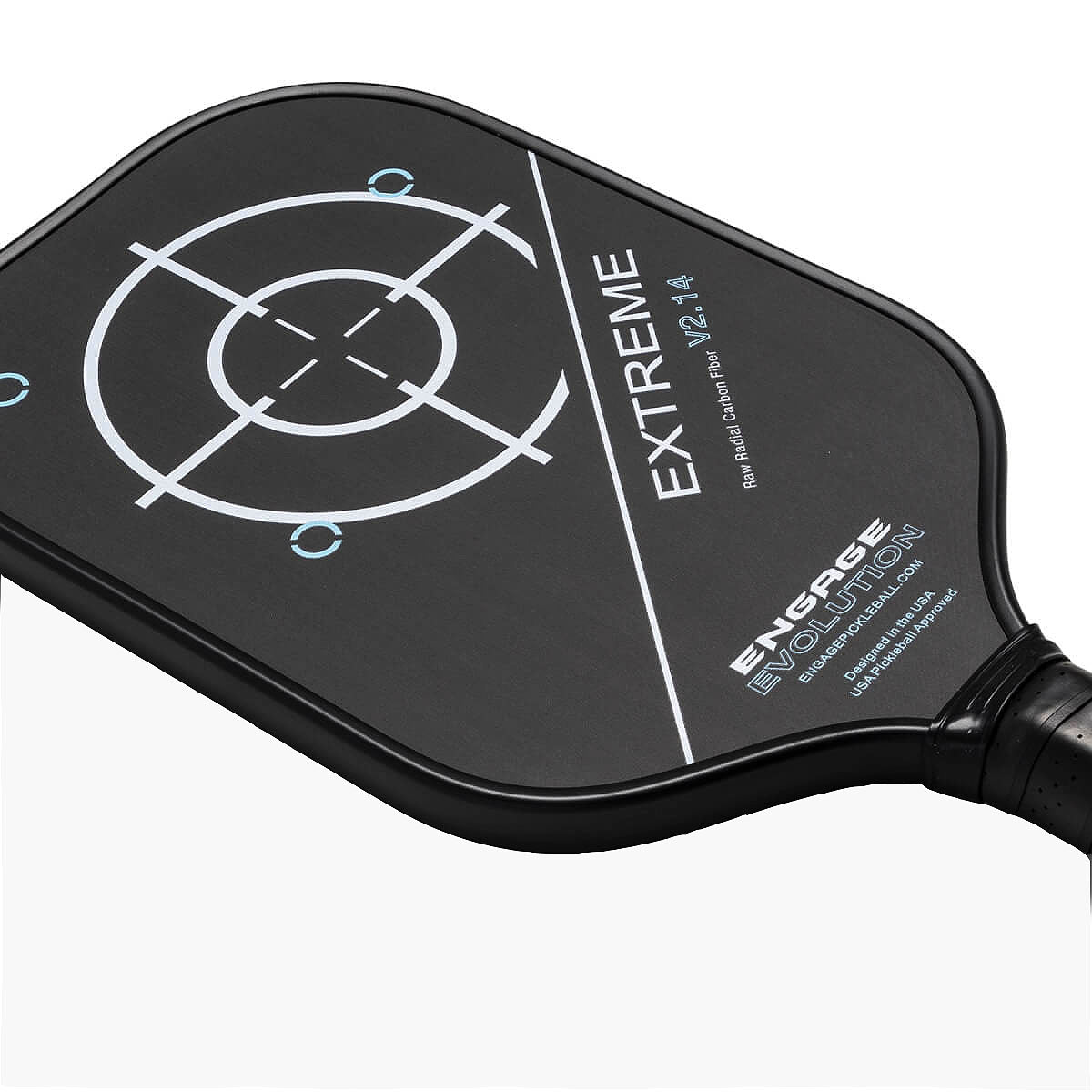 Engage Evolution Extreme v2 14mm Pickleball Paddle Angle view