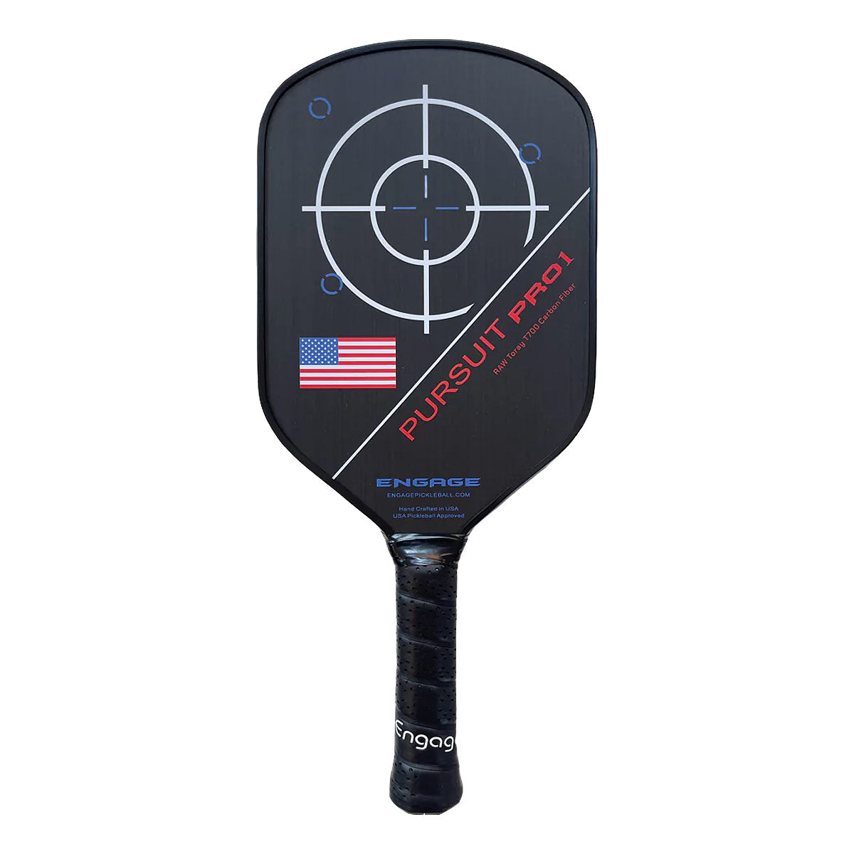 Engage Pursuit Pro1 Pickleball Paddle Red White Blue USA
