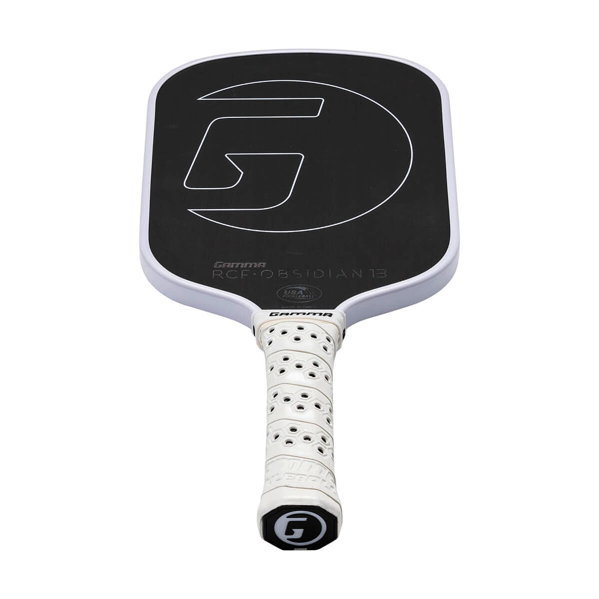 GAMMA RCF Obsidian 13mm All-Court Pickleball Paddle - angle picture