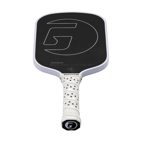 GAMMA RCF Obsidian 13mm All-Court Pickleball Paddle - angle picture