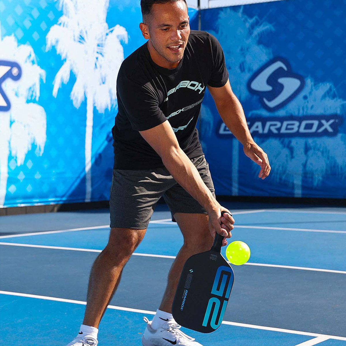Gearbox G2 Elongated Pickleball Paddle Action Picture