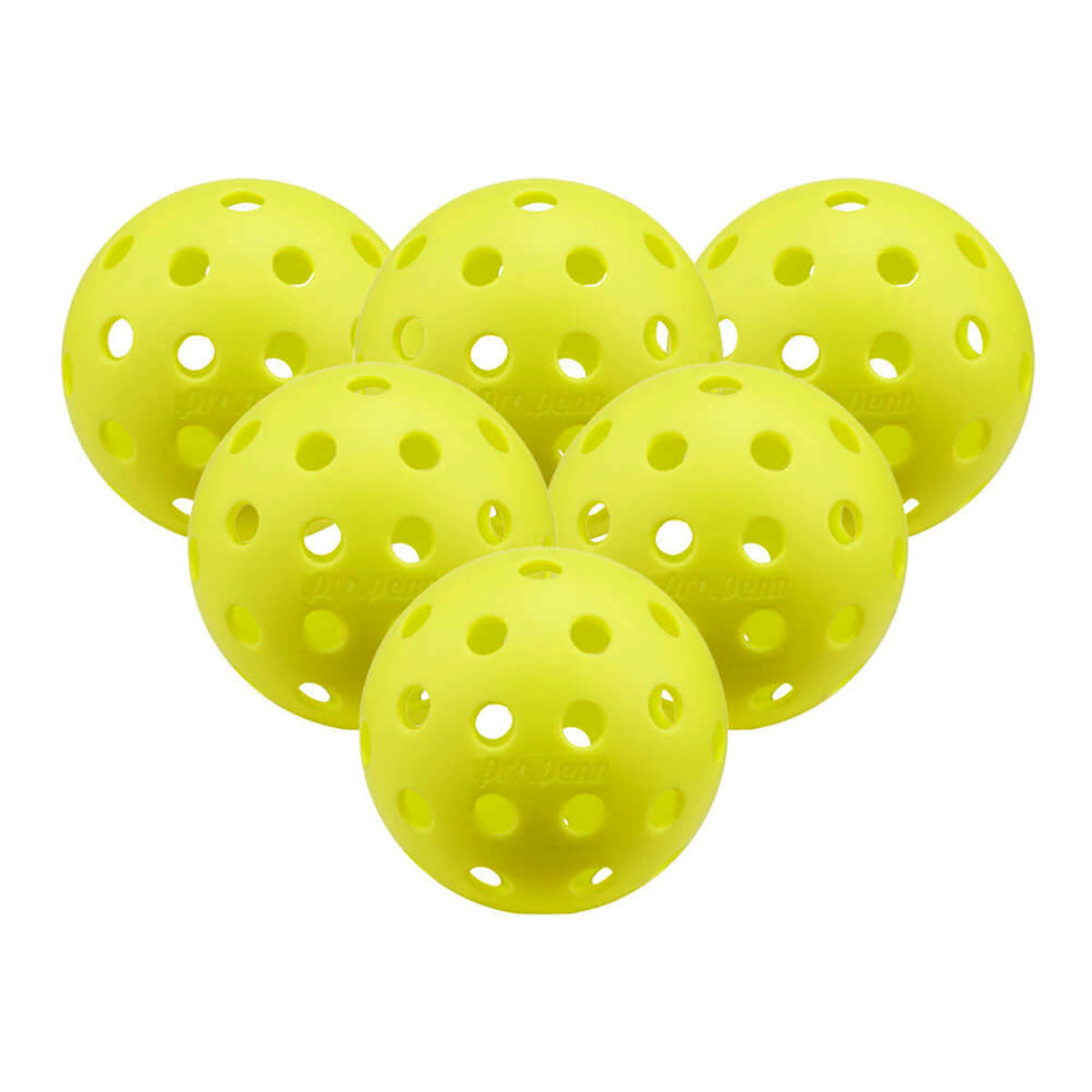 Pro Penn 40 Outdoor Pickleballs 6 Pack