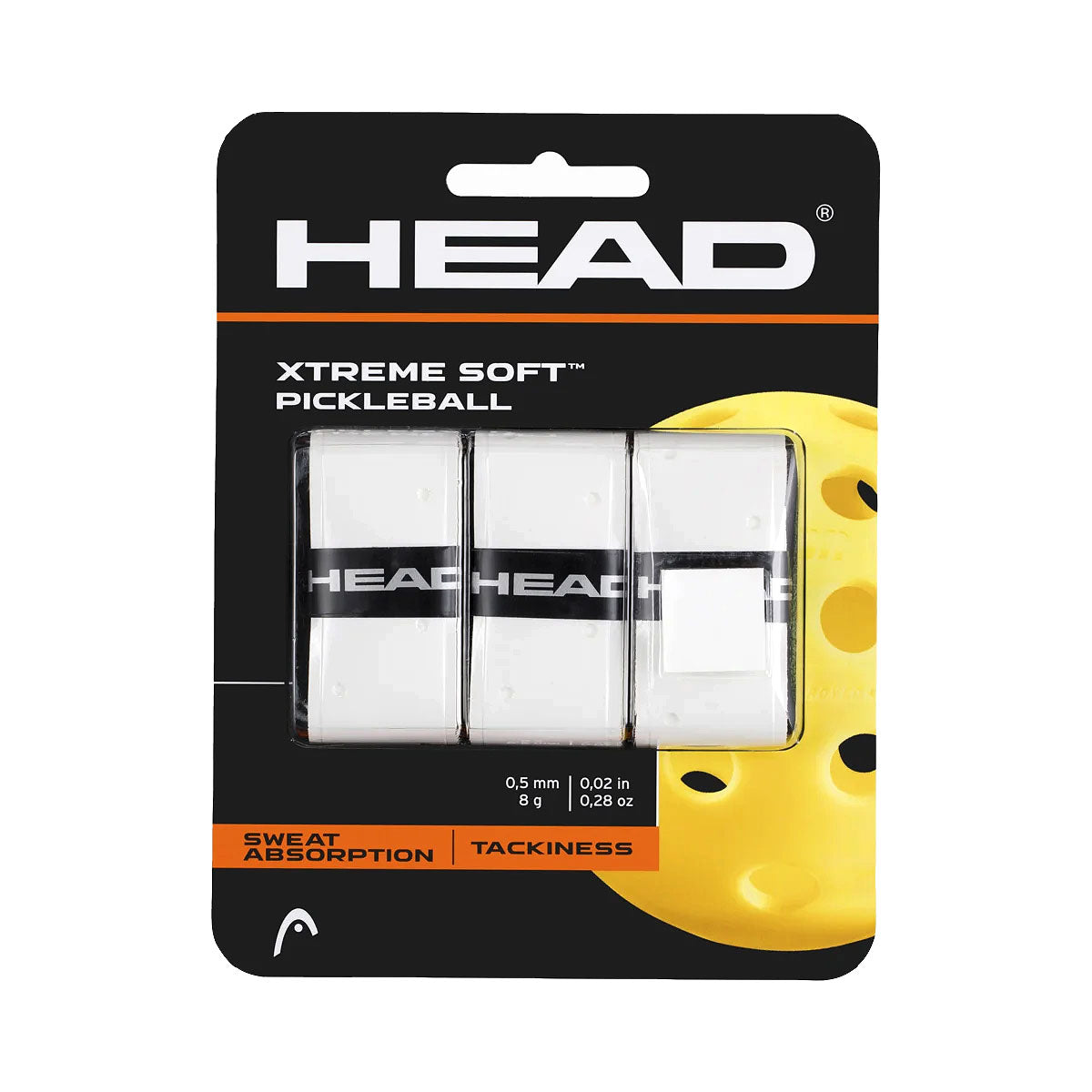 HEAD Xtreme Soft Pickleball Over Grip White