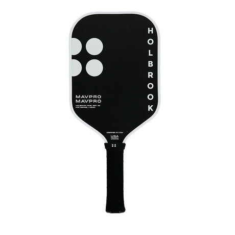Holbrook Mav Pro 2.0 Pickleball Paddle - Black & White