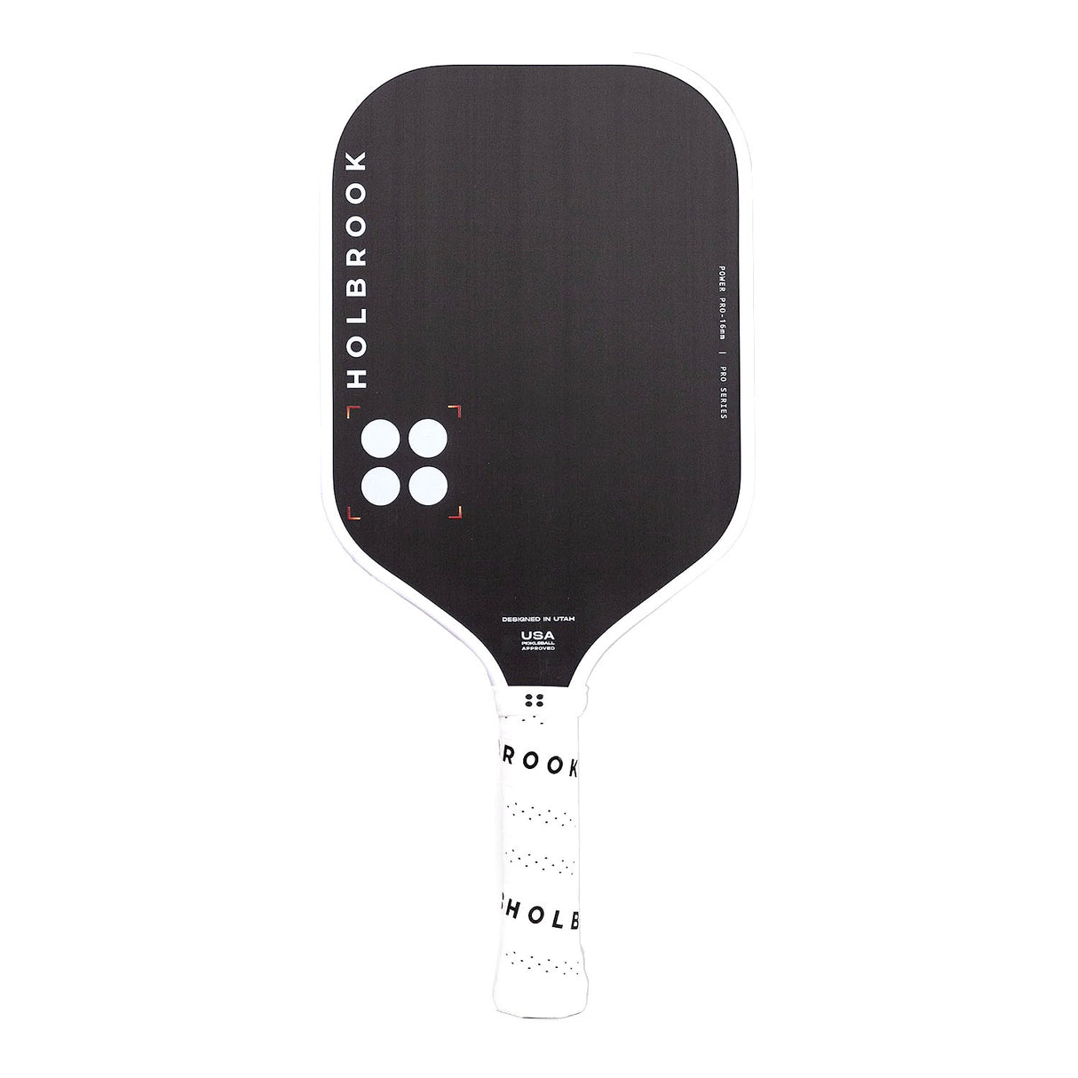 Holbrook Power Pro 14mm Pickleball Paddle - White
