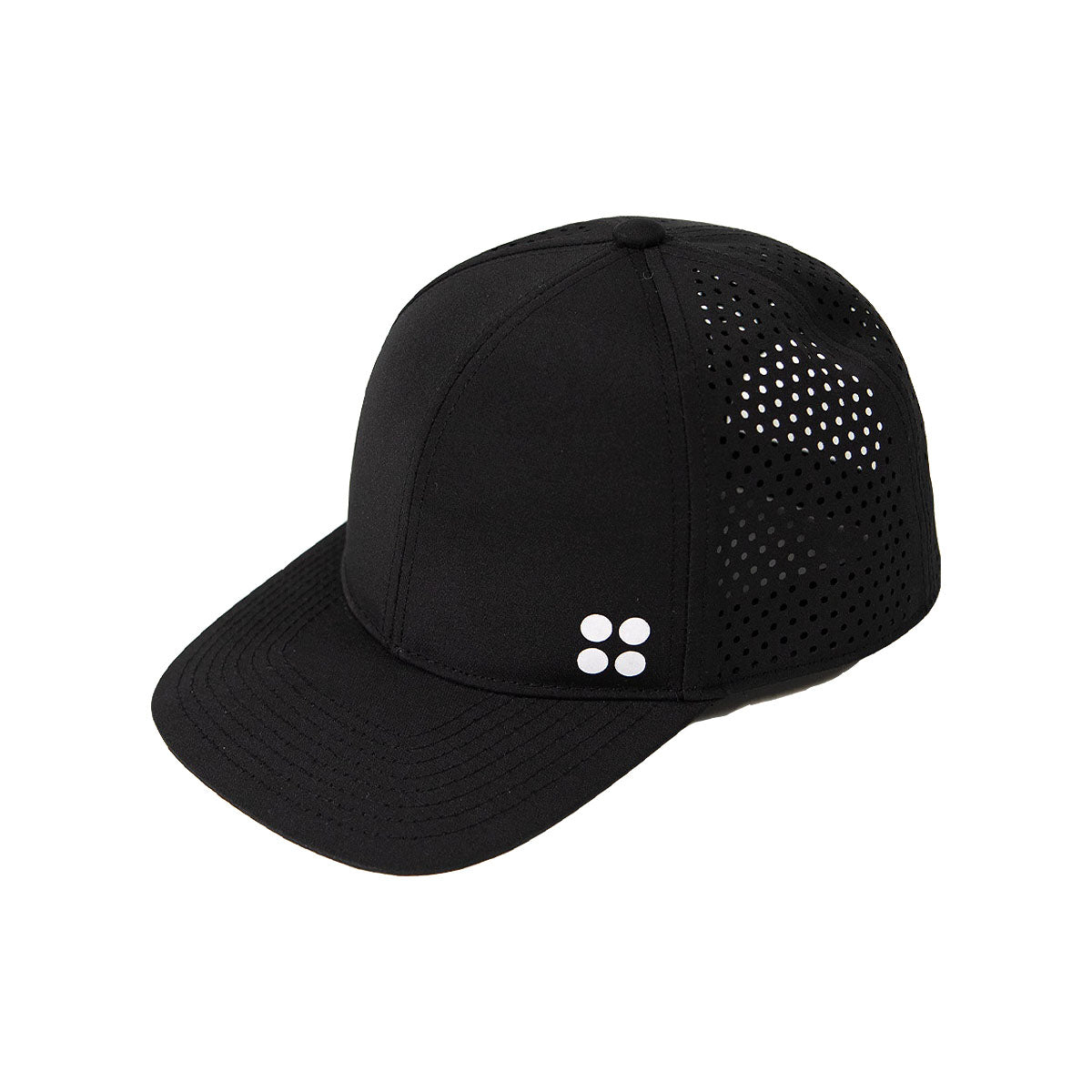 Holbrook Premier Snapback Hat Black Angle