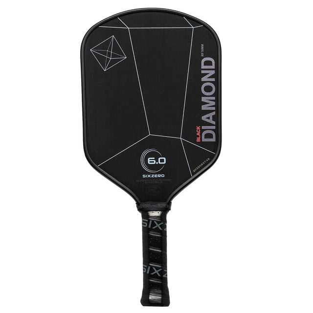 Six Zero Black Diamond Power 16mm Pickleball Paddle