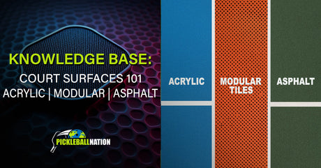 Acrylic vs. Modular Tiles vs. Asphalt Pickleball Court Surfaces