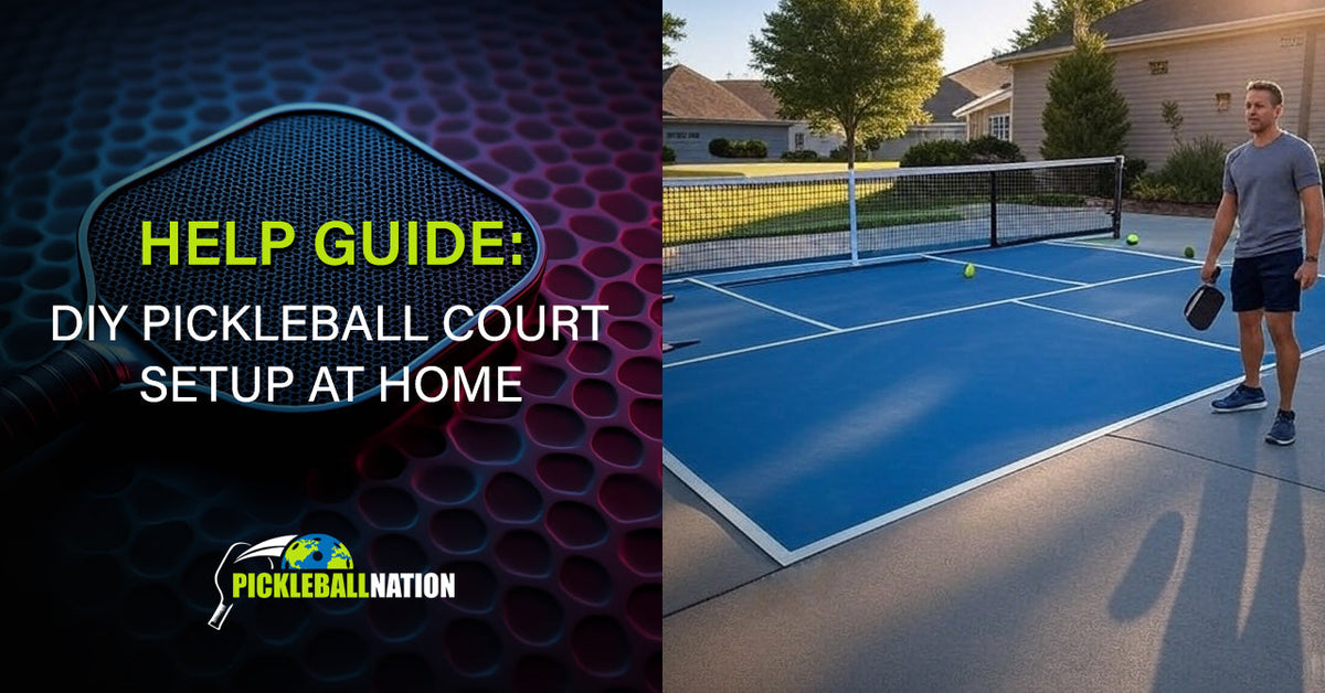 DIY Pickleball Court Setup at Home