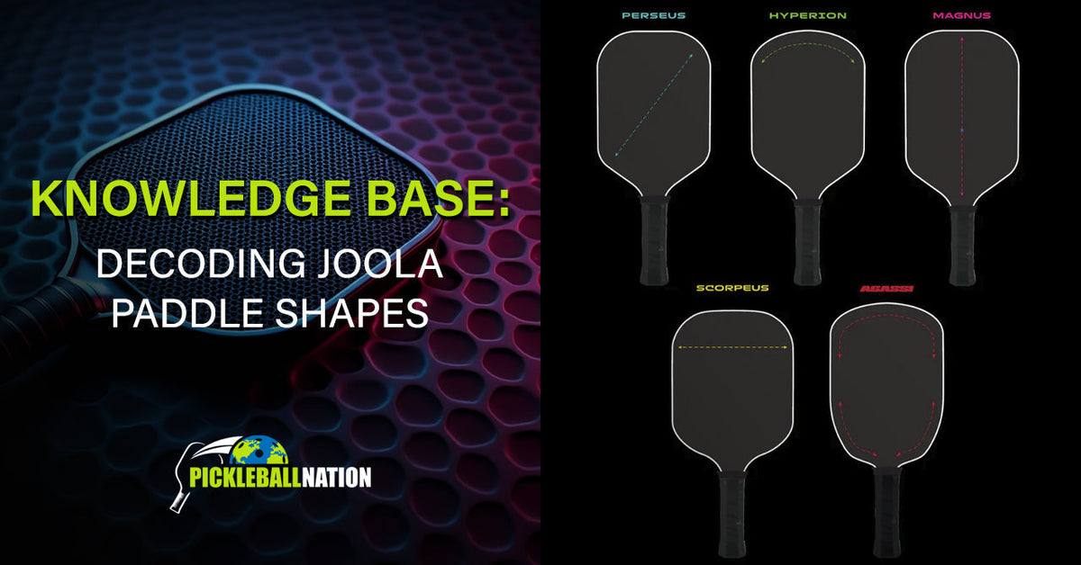 JOOLA Pickleball Paddle Shapes Explained - JOOLA Paddle Comparison ...